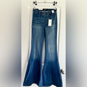 NWT! Judy Blue Pull-On Super Flare high rise Jeans. Size 3/26